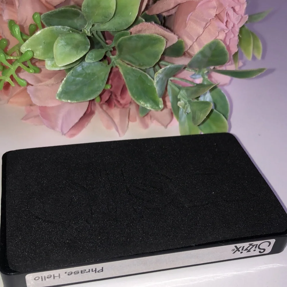 Sizzix close up